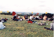 picnic on Watlington Hill