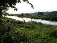 River Witham, Washingborough, Lincoln Cathedral on the skyline