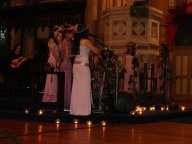 Mediaeval Baebes, Mirabilis launch, St Mary's, Stoke Newington