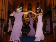 Mediaeval Baebes, Mirabilis launch, St Mary's, Stoke Newington