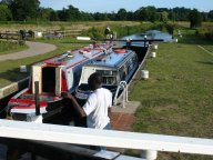 St Catherine's Lock on River Wey