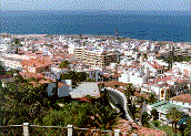 view over Puerto from Taoro lookout